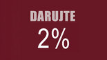 Darujte nám 2%