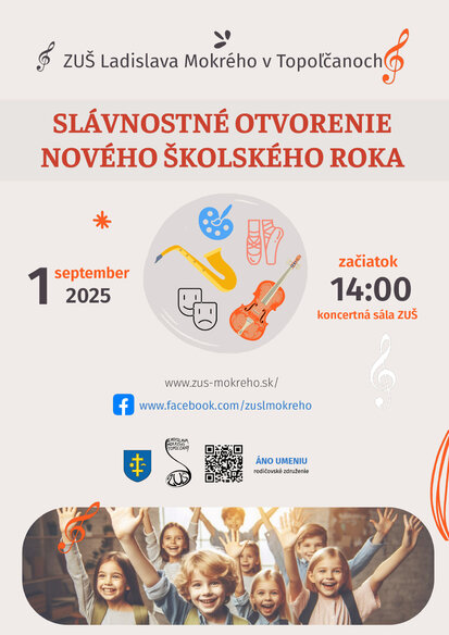 Slávnostné otvorenie školského roka 2025 - 2026