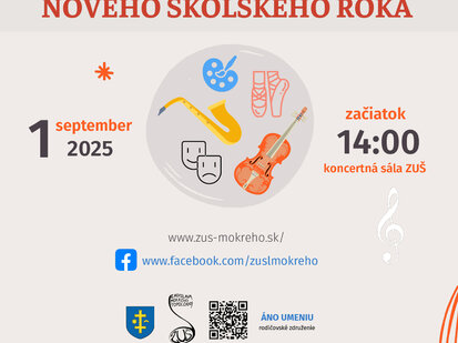 Slávnostné otvorenie školského roka 2025 - 2026